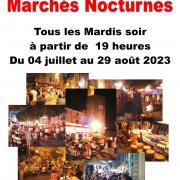 Affiche marches nocturnes a3 2024